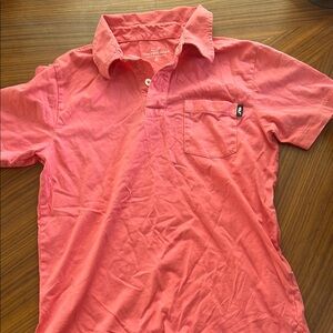 Vineyard Vines Coral Polo Shirt